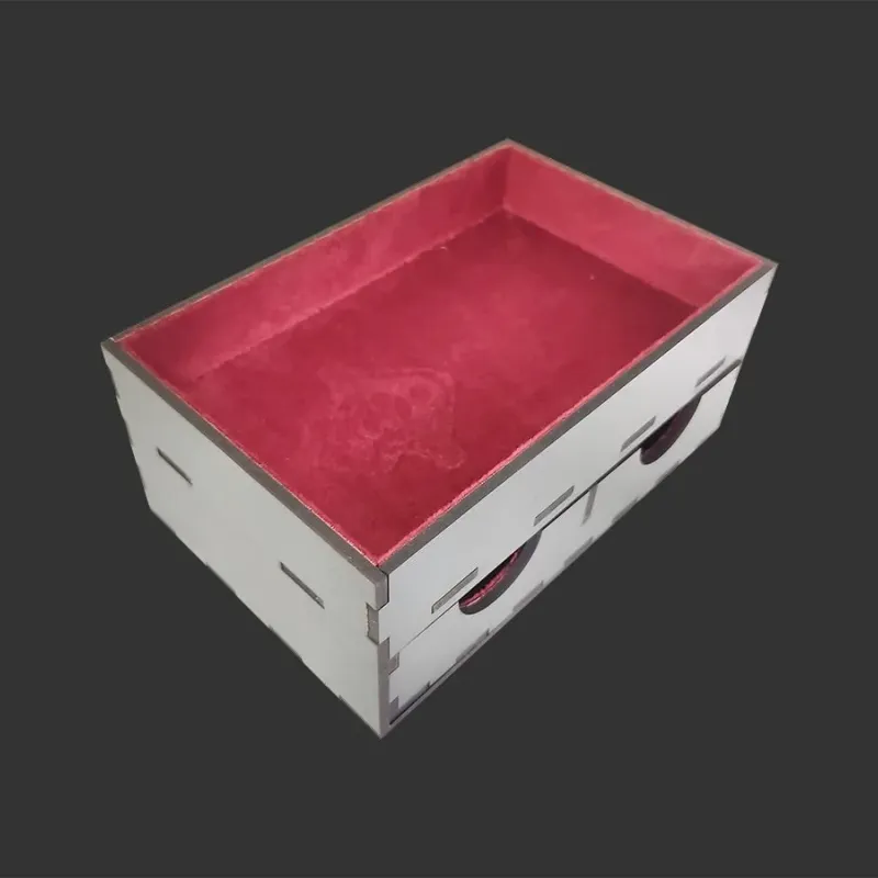 Torre de Dados c/ gaveta Premium - Vermelho