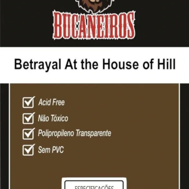 Protetor de Cartas 57,5mm x 108mm c/ 100 Customizado - Bucaneiros