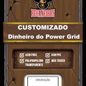 Protetor de Cartas 45mm x 90mm c/ 120 Customizado - Bucaneiros Protetor de Cartas 45mm x 90mm c/ 120 Customizado - Bucaneiros