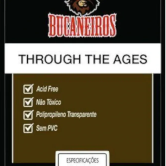 Protetor de Cartas 50mm x 73mm c/ 350 Customizado - Bucaneiros