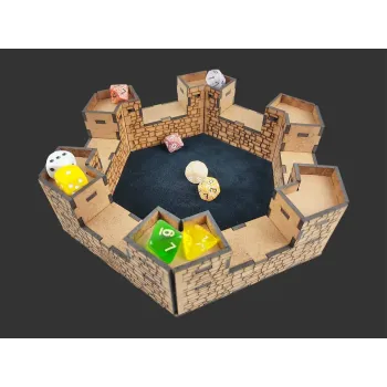 Castelo de Dados Premium - Preto