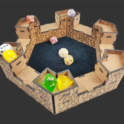 Castelo de Dados Premium - Preto Castelo de Dados Premium - Preto