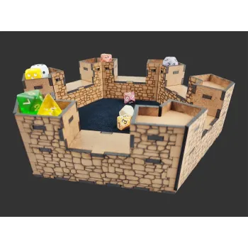 Castelo de Dados Premium - Preto