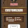 Protetor de Cartas 102mm x 127mm c/ 15 Customizado - Bucaneiros