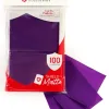 Protetor de Cartas 66mm x 91mm (Padrão) Roxo c/ 100 - Central