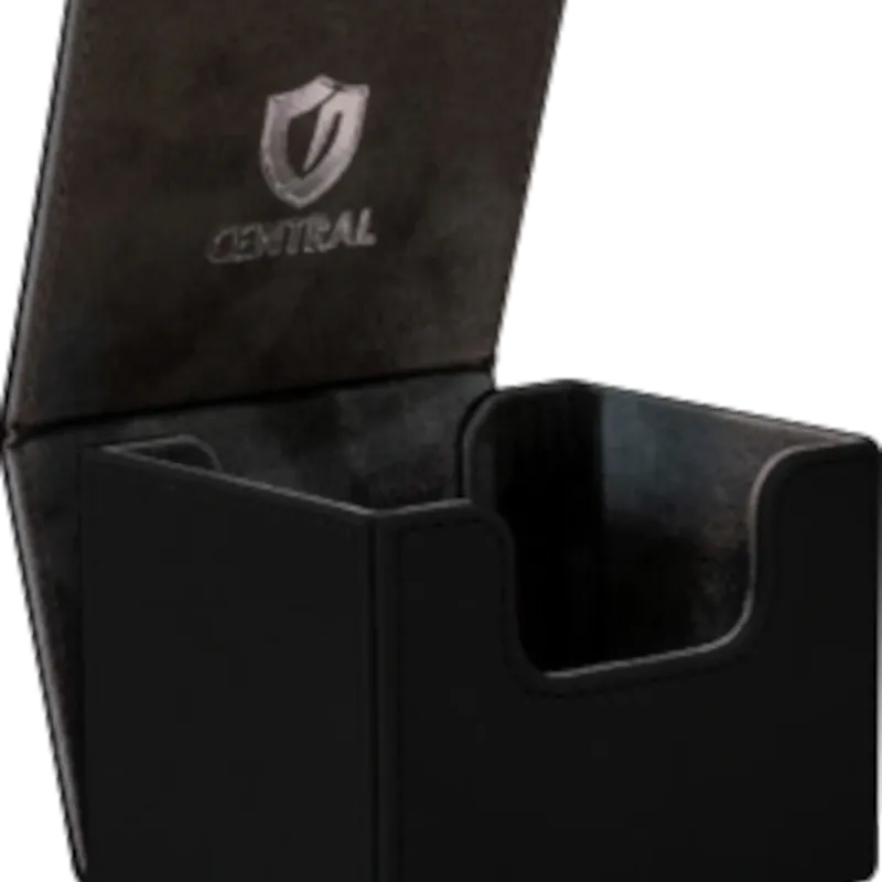 Deck Box Preto p/ 100 cards - Forte 100+ - Central Deck Box Preto p/ 100 cards - Forte 100+ - Central
