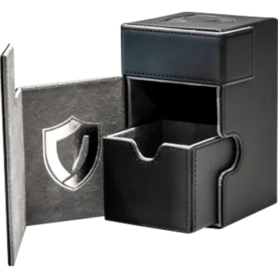 Deck Box Preto p/ 100 cards - Torre 100+ - Central Deck Box Preto p/ 100 cards - Torre 100+ - Central