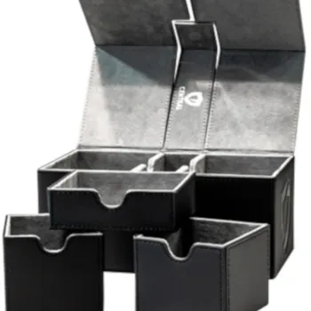 Deck Box Preto p/ 200 cards - Torre 200+ - Central