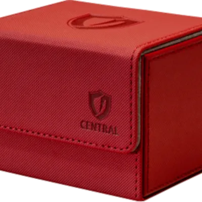 Deck Box Vermelho p/ 100 cards - Forte 100+ - Central Deck Box Vermelho p/ 100 cards - Forte 100+ - Central