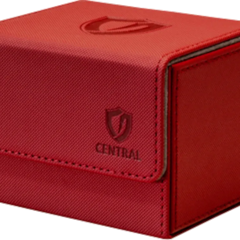 Deck Box Vermelho p/ 100 cards - Forte 100+ - Central Deck Box Vermelho p/ 100 cards - Forte 100+ - Central