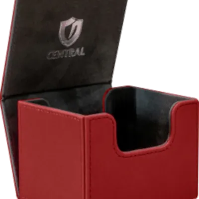 Deck Box Vermelho p/ 100 cards - Forte 100+ - Central Deck Box Vermelho p/ 100 cards - Forte 100+ - Central