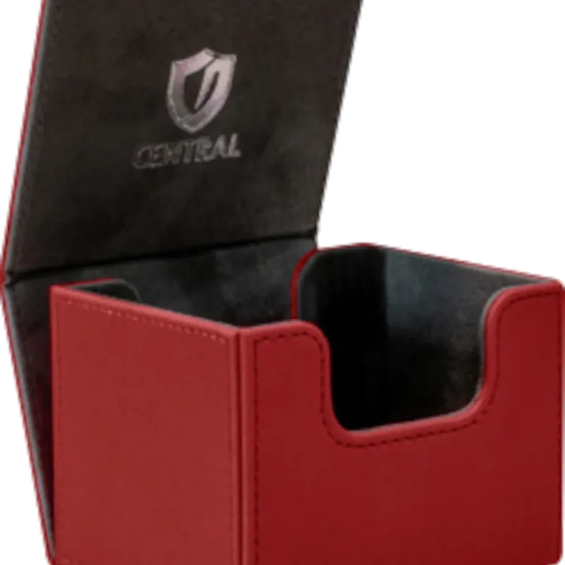 Deck Box Vermelho p/ 100 cards - Forte 100+ - Central Deck Box Vermelho p/ 100 cards - Forte 100+ - Central