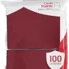 Protetor de Cartas 66mm x 91mm (Padrão) Framboesa c/ 100 - Central