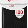 Protetor de Cartas Interno 63,5mm x 89mm (Padrão) Perfect Fit Tradicional: Blackout c/ 100 - Central