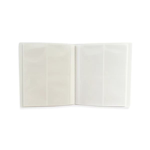 Portfólio 8 bolsos 20 folhas Branco Central Álbum - Central Acessórios