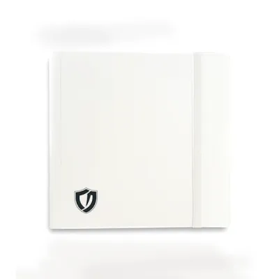 Portfólio 24 bolsos 20 folhas Branco Central Álbum - Central Acessórios