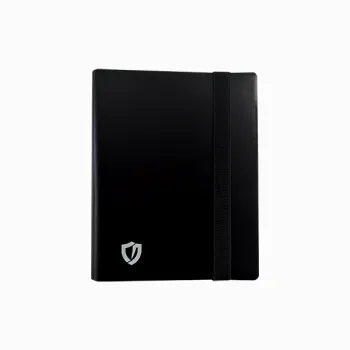 Portfólio 8 bolsos 20 folhas Preto Central Álbum - Central Acessórios