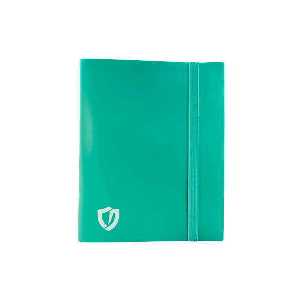 Portfólio 18 bolsos 20 folhas Menta Central Álbum - Central Acessórios Portfólio 18 bolsos 20 folhas Menta Central Álbum - Central Acessórios