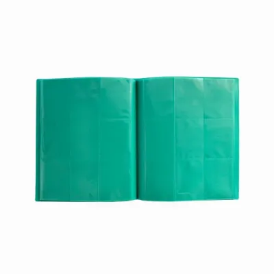 Portfólio 18 bolsos 20 folhas Menta Central Álbum - Central Acessórios Portfólio 18 bolsos 20 folhas Menta Central Álbum - Central Acessórios