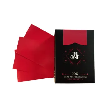 Protetor de Cartas 66mm x 91mm (Padrão) The One Framboesa c/ 100 - Central Protetor de Cartas 66mm x 91mm (Padrão) The One Framboesa c/ 100 - Central