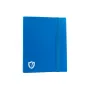 Portfólio 18 bolsos 20 folhas Azul Central Álbum - Central Distribuidora