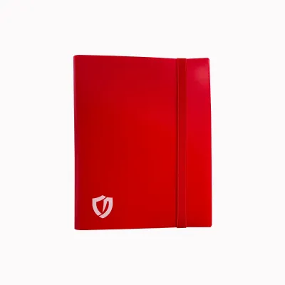 Portfólio 18 bolsos 20 folhas Vermelho Central Álbum - Central Acessórios