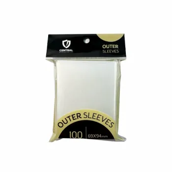 Protetor de Cartas 69mm x 94mm (Outer Sleeve) Transparente c/ 100 - Central
