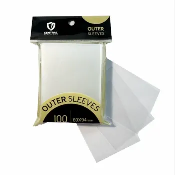 Protetor de Cartas 69mm x 94mm (Outer Sleeve) Transparente c/ 100 - Central