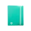 Portfólio 8 bolsos 20 folhas Menta Central Álbum - Central Acessórios