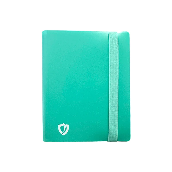 Portfólio 8 bolsos 20 folhas Menta Central Álbum - Central Acessórios