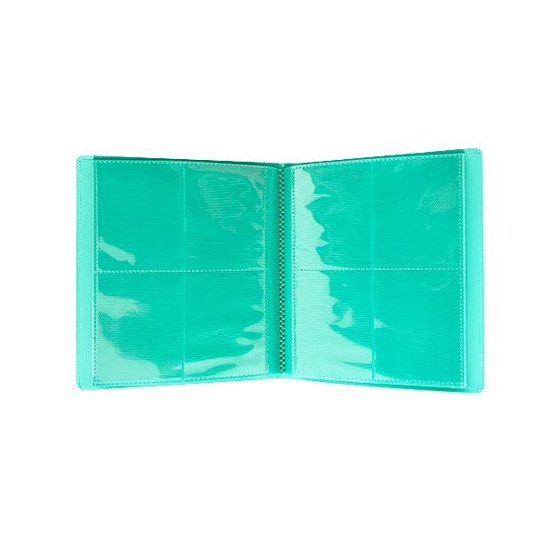 Portfólio 8 bolsos 20 folhas Menta Central Álbum - Central Acessórios