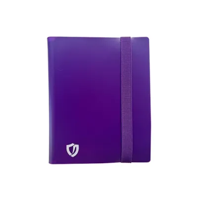 Portfólio 8 bolsos 20 folhas Roxo Central Álbum - Central Acessórios