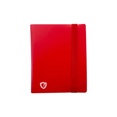 Portfólio 8 bolsos 20 folhas Vermelho Central Álbum - Central Acessórios