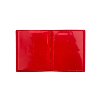 Portfólio 8 bolsos 20 folhas Vermelho Central Álbum - Central Acessórios Portfólio 8 bolsos 20 folhas Vermelho Central Álbum - Central Acessórios