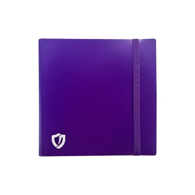 Portfólio 24 bolsos 20 folhas Roxo Central Álbum - Central Acessórios