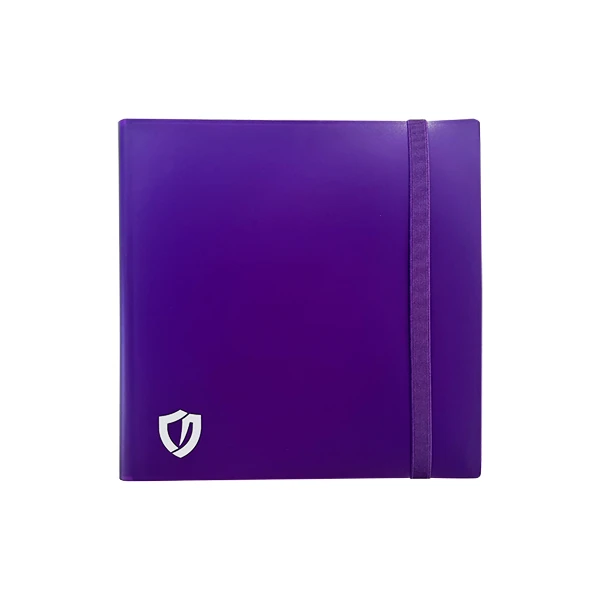 Portfólio 24 bolsos 20 folhas Roxo Central Álbum - Central Acessórios