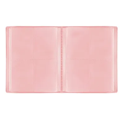 Portfólio 8 bolsos 20 folhas Rosé Central Álbum - Central Acessórios Portfólio 8 bolsos 20 folhas Rosé Central Álbum - Central Acessórios