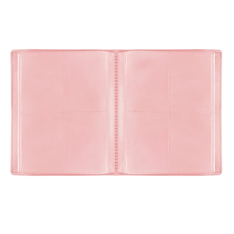 Portfólio 8 bolsos 20 folhas Rosé Central Álbum - Central Acessórios Portfólio 8 bolsos 20 folhas Rosé Central Álbum - Central Acessórios