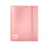 Portfólio 8 bolsos 20 folhas Rosé Central Álbum - Central Acessórios