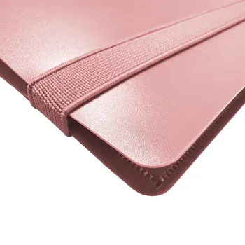 Portfólio 24 bolsos 20 folhas Rosé Central Álbum - Central Acessórios