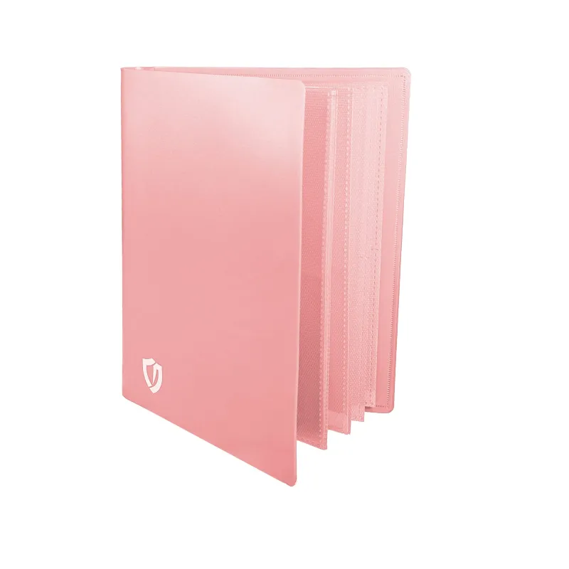 Portfólio 18 bolsos 20 folhas Rosé Central Álbum - Central Acessórios Portfólio 18 bolsos 20 folhas Rosé Central Álbum - Central Acessórios