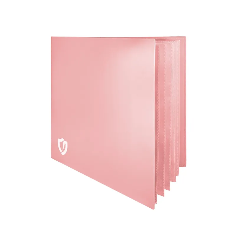 Portfólio 24 bolsos 20 folhas Rosé Central Álbum - Central Acessórios Portfólio 24 bolsos 20 folhas Rosé Central Álbum - Central Acessórios