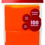 Protetor de Cartas 66mm x 91mm (Padrão) Laranja c/ 100 - Central
