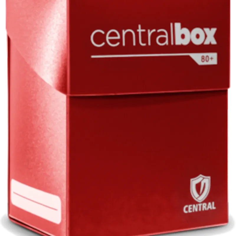 Deck Box Vermelho p/ 80 cards - Central