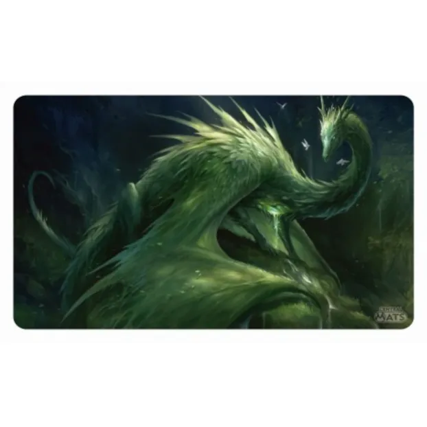 PlayMat Dragons Edition: Dragão Cristal Esmeralda (61cm x 35cm) - Central Mats