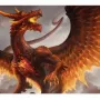 PlayMat Dragons Edition: Dragão Cristal Rubi (61cm x 35cm) - Central Mats