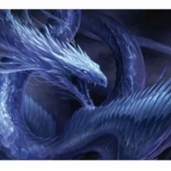 PlayMat Dragons Edition: Dragão Cristal Safira (61,50cm x 35,50cm) - Central Mats PlayMat Dragons Edition: Dragão Cristal Safira (61,50cm x 35,50cm) - Central Mats