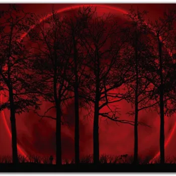 PlayMat Classics Edition: Lua Sangrenta (61cm x 35,5cm) - Central Mats PlayMat Classics Edition: Lua Sangrenta (61cm x 35,5cm) - Central Mats