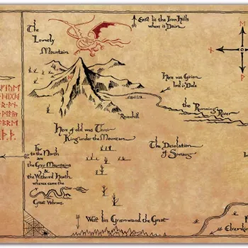 PlayMat Classics Edition: Mapa do Thorin (61cm x 35,5cm) - Central Mats