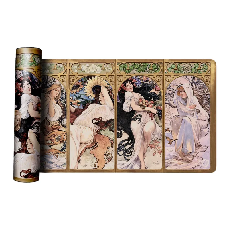 PlayMat Infinity Art: Quatro Estações (61cm x 35,5cm) - Central Mats PlayMat Infinity Art: Quatro Estações (61cm x 35,5cm) - Central Mats
